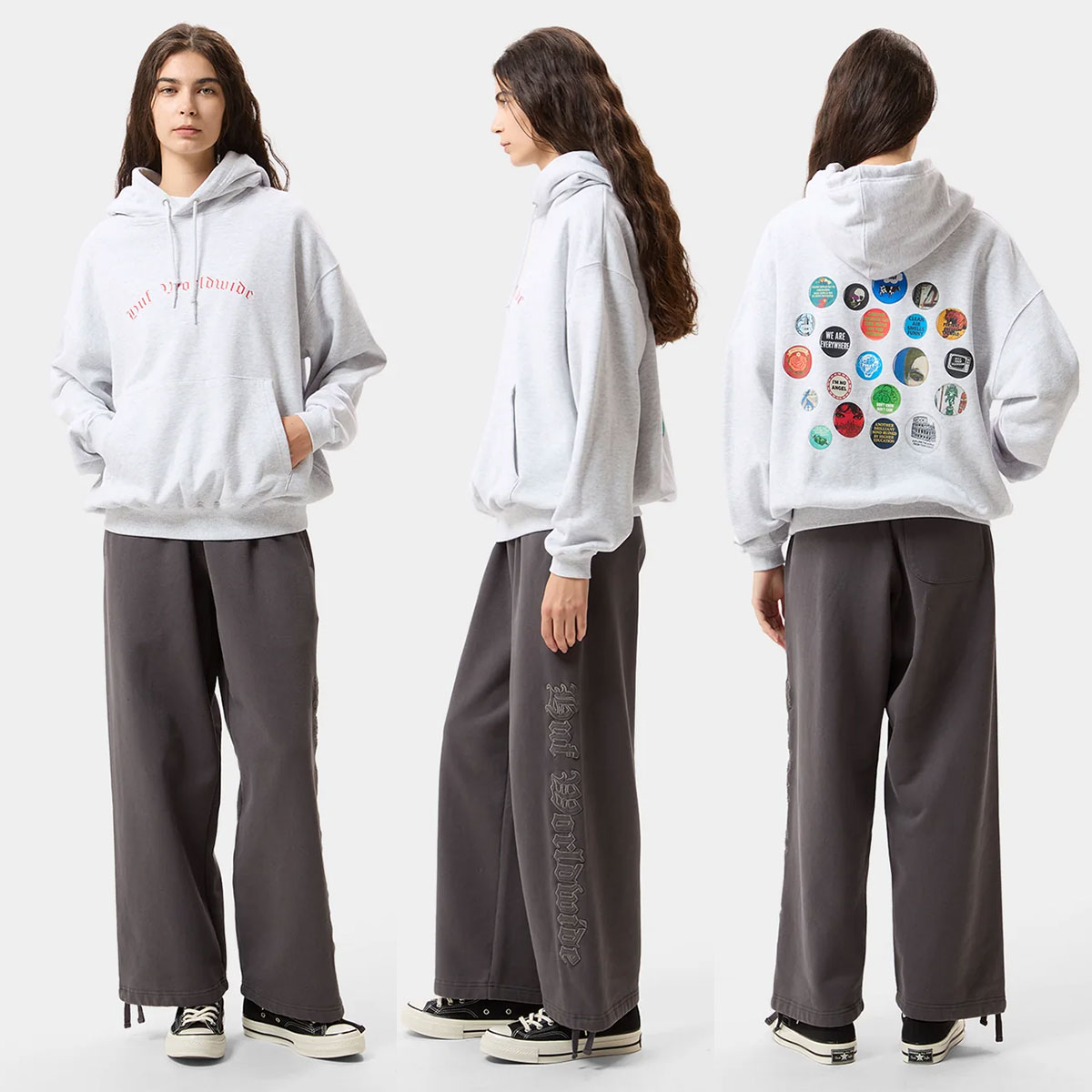 HUF  | OLYMPIA HOODIE��PF00837��