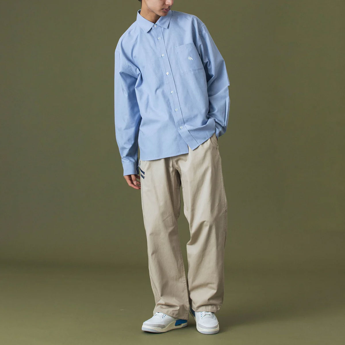 ��30%OFF ������ۥ������ȥ�顼�� ��� Ĺµ����� �����奢�� �ȥåץ� ���� �ɽ� ̵�� ����ץ� �饤�ȥ֥롼 M L ���ȥ꡼�� �͵��֥��� XLARGE ���� 2025 ���� | OXFORD SHIRT��101253014004��