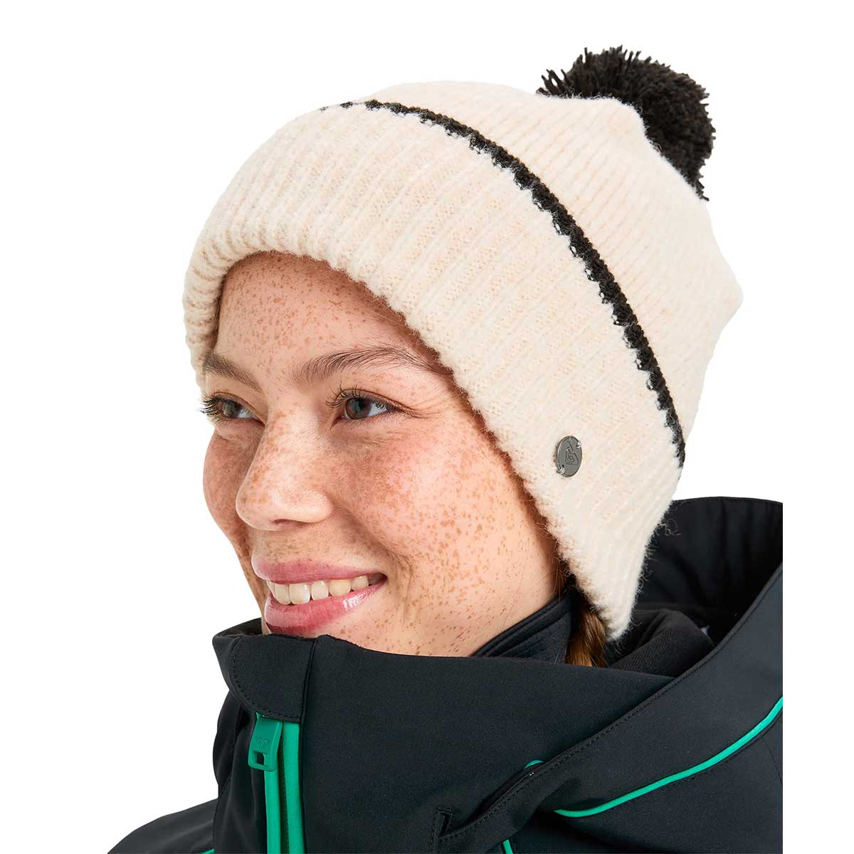 ��30%OFF ������ۥ������� ��ǥ����� �ӡ��ˡ� �˥å�˹ ˹�� �ݥ�ݥ� ������ �����ե��� ���Ρ� �͵��֥��� ROXY ���� 2025 ���� | PEAK CHIC BEANIE��ERJHA04408��