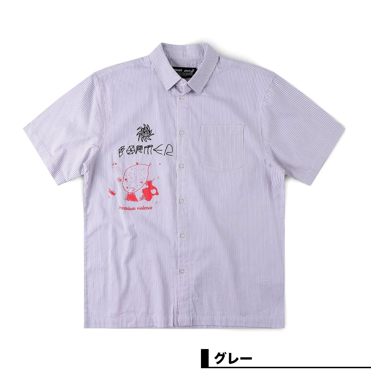 FORMER  | DXD REYNOLDS STRIPE SS SHIRT��FSH-26223��