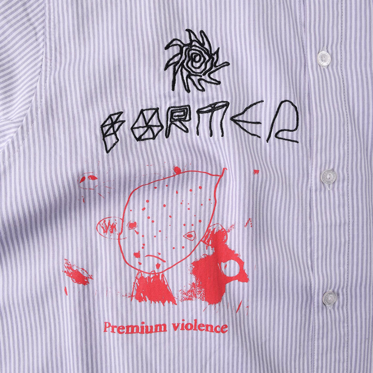 FORMER  | DXD REYNOLDS STRIPE SS SHIRT��FSH-26223��