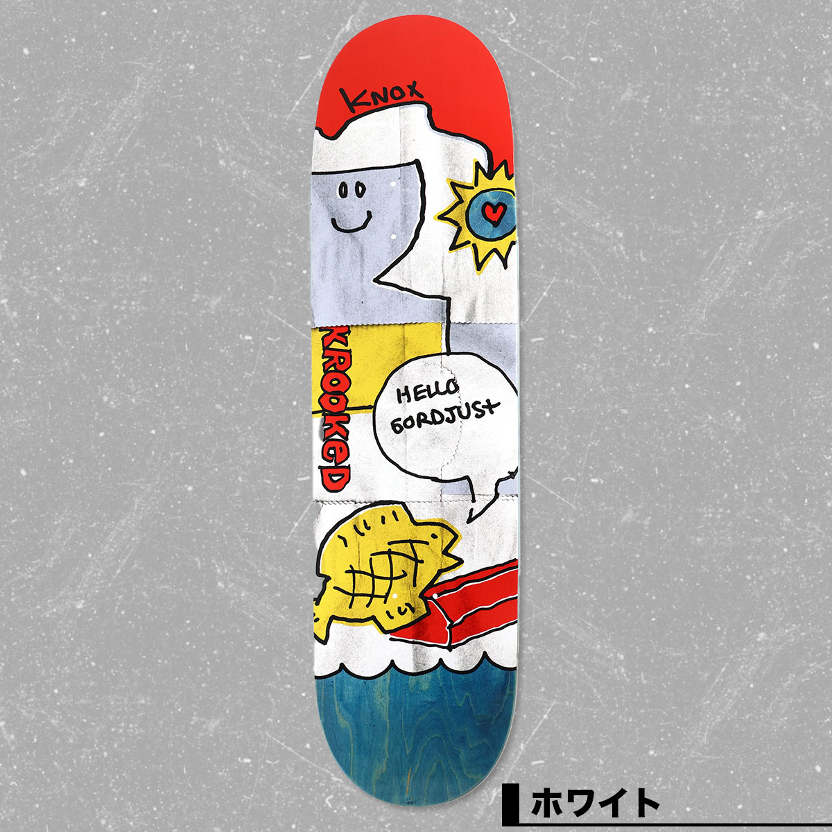 ���륭�å� �������ȥܡ��� �����ܡ� �ǥå� 8.5inc �������ȥǥå� �ȥࡦ�Υå��� �͵��֥��� KROOKED | KNOX GORD JUST��10023ZZ061KN00��