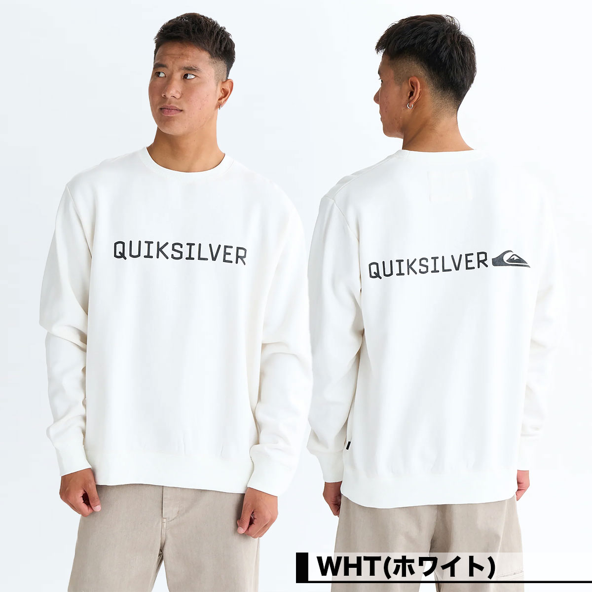 ��20%OFF ���ꥹ�ޥ��������QUIKSILVER �����å�����С� ��� �������å� �ȥ졼�ʡ� �ץ륪���С� �ü�΢���� ��3�� �����ե��� �͵��֥��� ���� ���� | DNA BIG CLICKER SWEAT CREW��QPO254011��