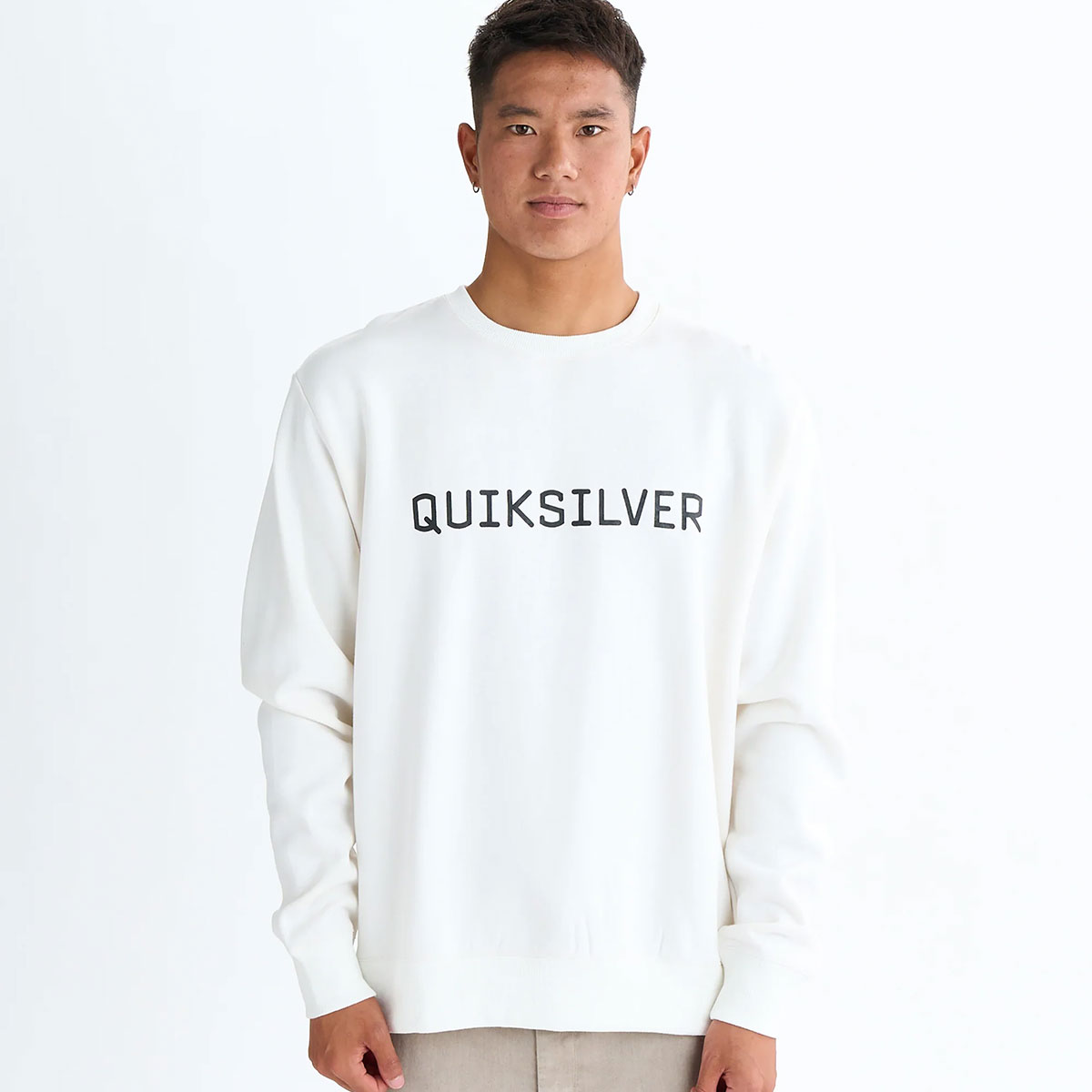 ��20%OFF ���ꥹ�ޥ��������QUIKSILVER �����å�����С� ��� �������å� �ȥ졼�ʡ� �ץ륪���С� �ü�΢���� ��3�� �����ե��� �͵��֥��� ���� ���� | DNA BIG CLICKER SWEAT CREW��QPO254011��