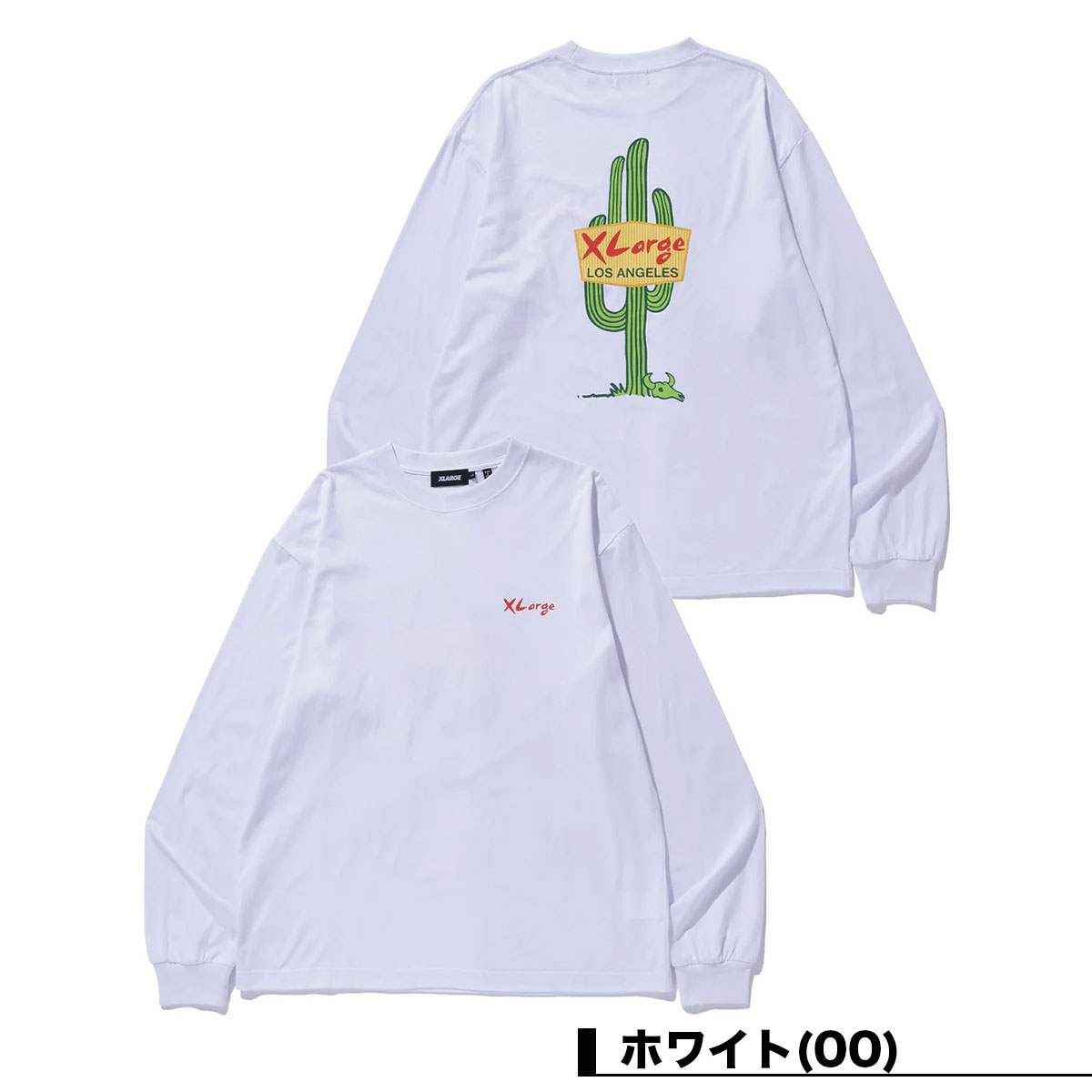 �ڥ��ꥹ�ޥ�������ۥ������ȥ�顼�� ��� ����T ĹµT����� �ȥåץ� �Хå��ץ��� ��2�� L ���ȥ꡼�� �͵��֥��� XLARGE ���� 2025 ���� | CACTUS L/S TEE��101254011005��