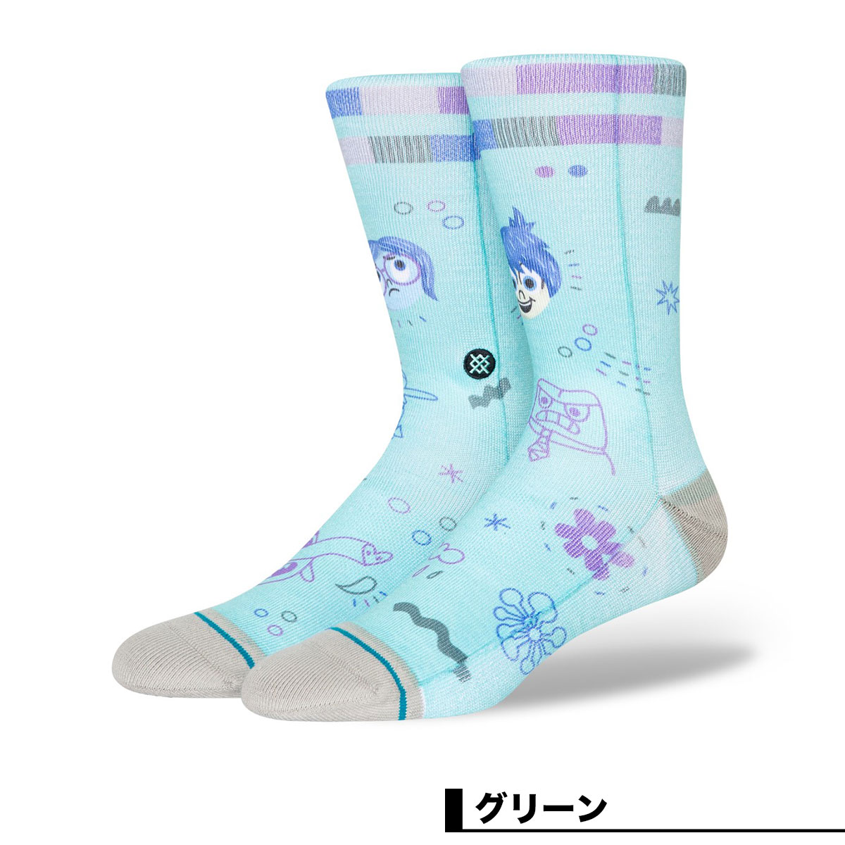   å  DISNEY ܥǥ ǥ  롼 25.5-29.0cm ͵֥ STANCE  | INSIDEOUT BY R BUBNISA555D23INS