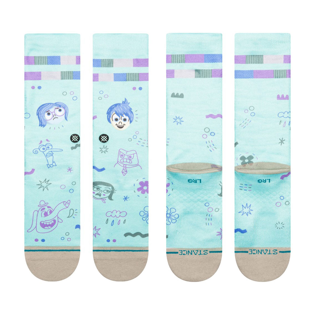   å  DISNEY ܥǥ ǥ  롼 25.5-29.0cm ͵֥ STANCE  | INSIDEOUT BY R BUBNISA555D23INS