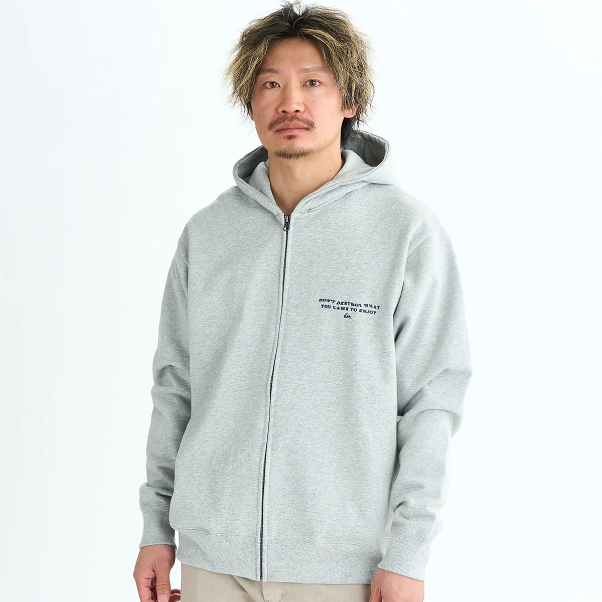 ��20%OFF ���ꥹ�ޥ��������QUIKSILVER �����å�����С� ��� ���åץѡ����� �������å� �ա��ǥ� ΢�� ��2�� M L XL �����ե��� �͵��֥��� ���� ���� | COLD WAYS SWEAT ZIP PK��QZP254001��