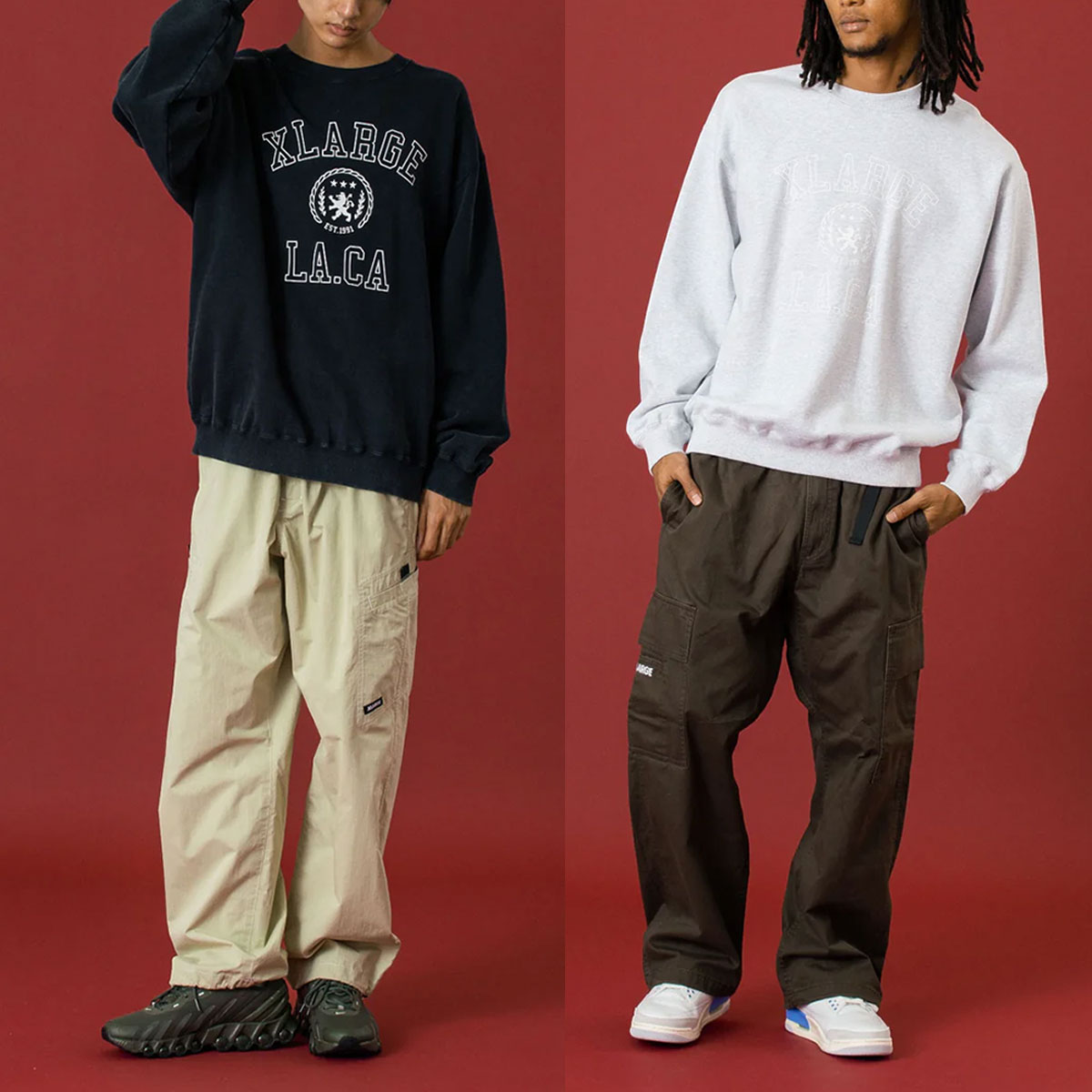 �ڥ��ꥹ�ޥ�������ۥ������ȥ�顼�� ��� �������å� �ȥ졼�ʡ� ����å����� ��3�� M L ���ȥ꡼�� �͵��֥��� XLARGE ���� 2025 ���� | COLLEGE LOGO CREWNECK SWEATSHIRT��101254012016��