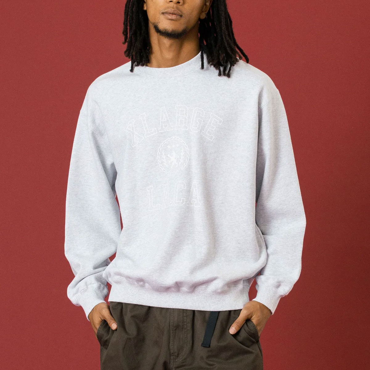 �ڥ��ꥹ�ޥ�������ۥ������ȥ�顼�� ��� �������å� �ȥ졼�ʡ� ����å����� ��3�� M L ���ȥ꡼�� �͵��֥��� XLARGE ���� 2025 ���� | COLLEGE LOGO CREWNECK SWEATSHIRT��101254012016��