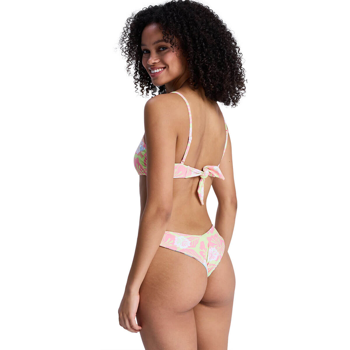 ROXY | ROXY HIBISCUS HYPE BANDEAU REVO��GRJX203254��