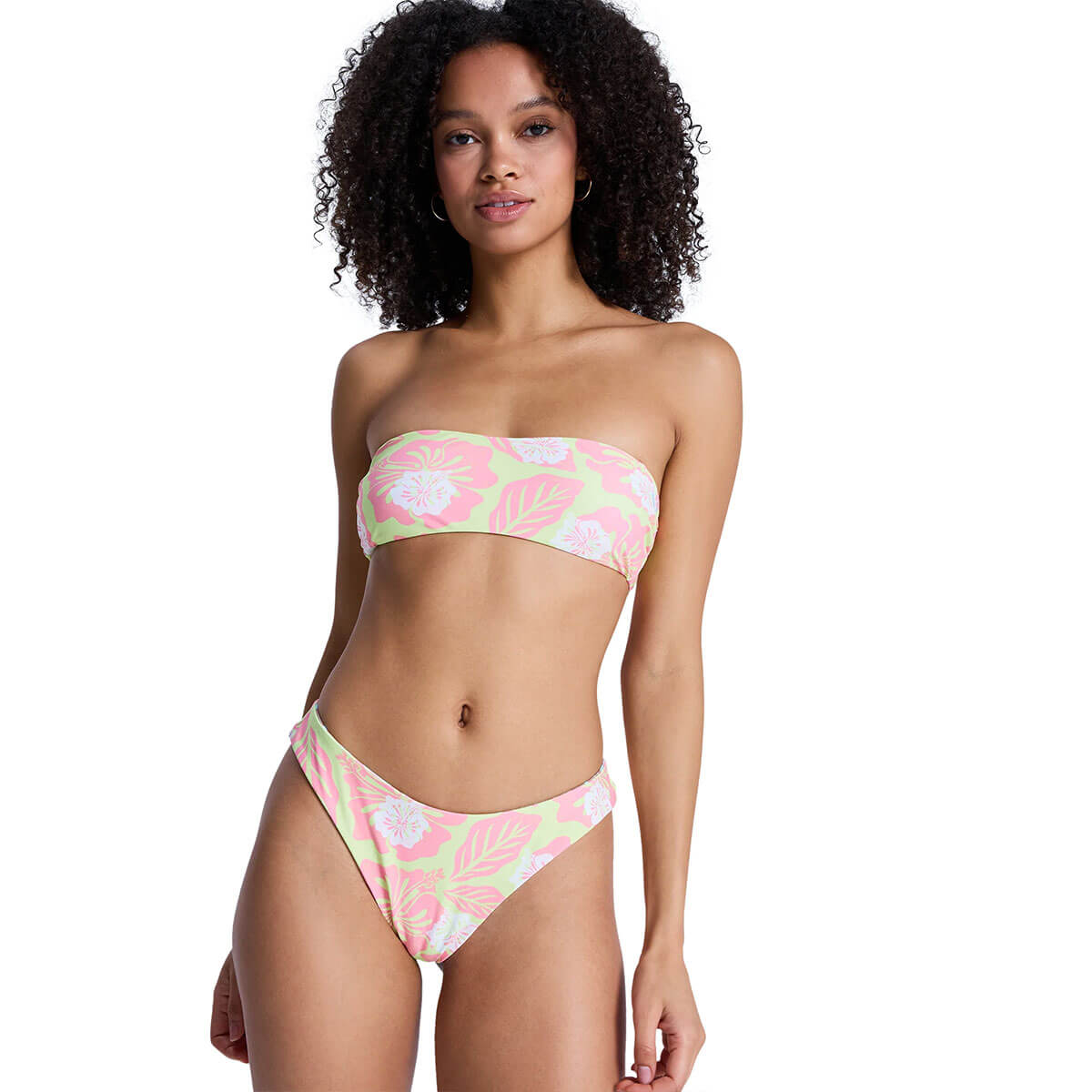 ROXY | ROXY HIBISCUS HYPE BANDEAU REVO��GRJX203254��