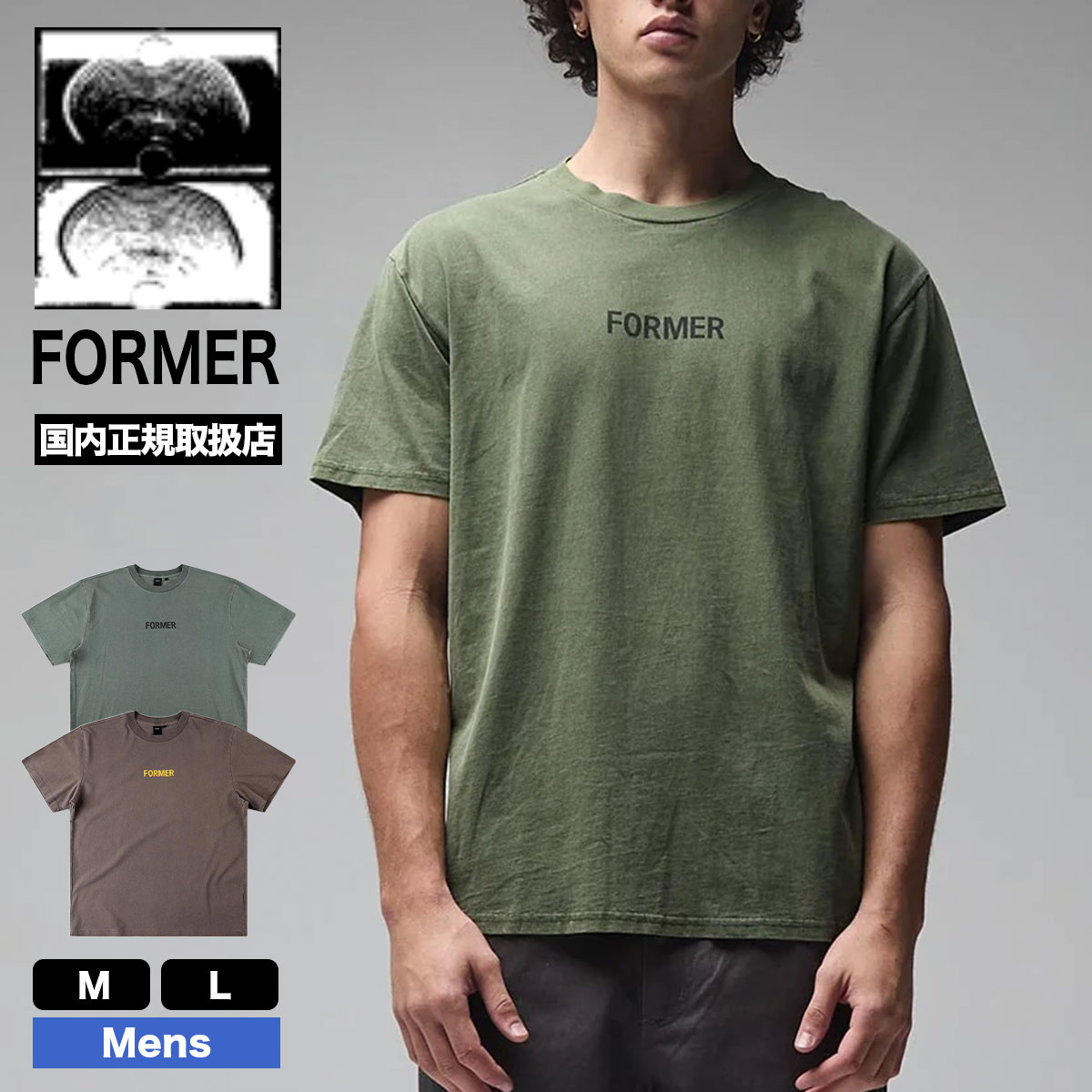 FORMER  | LEGACY OVERDYE T-SHIRT��FTE-26102��