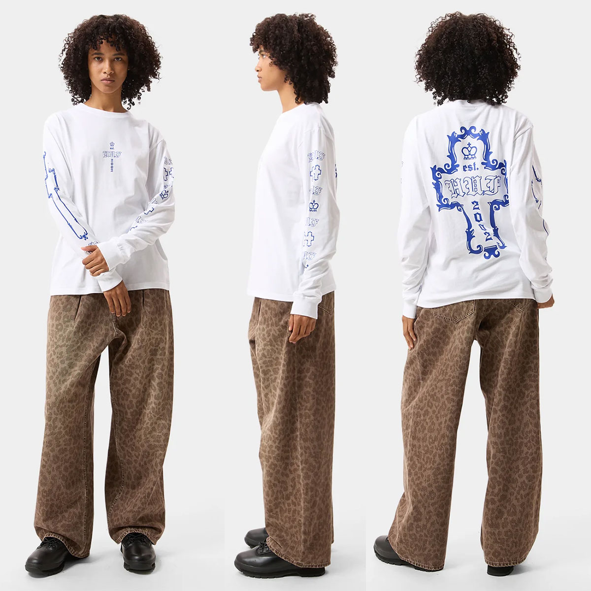 HUF   | HARD LUXE LS TEE��TS02795��