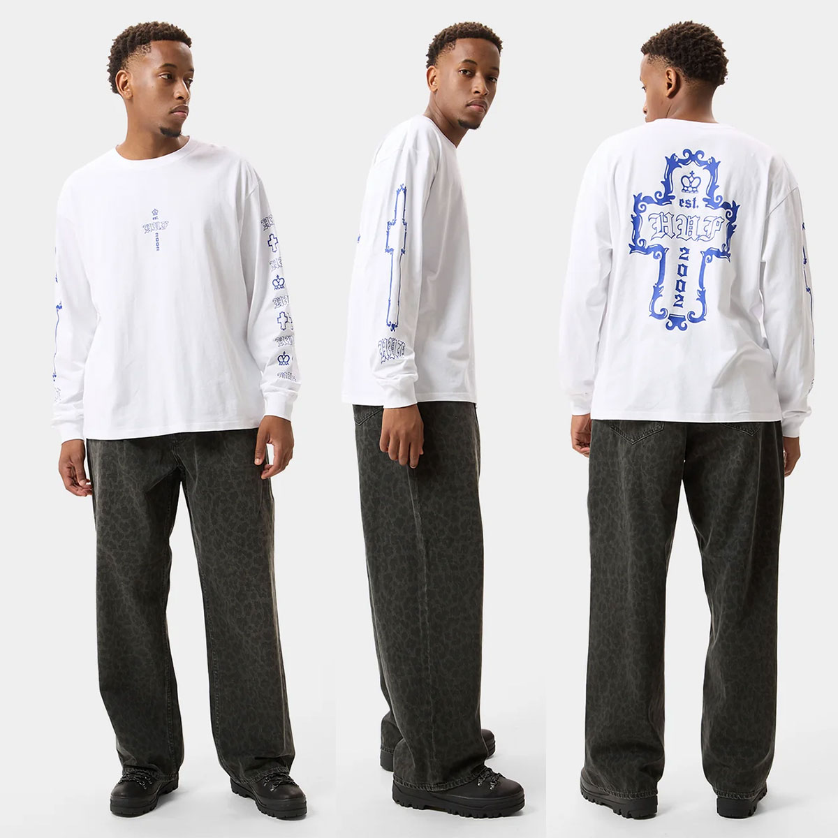 HUF   | HARD LUXE LS TEE��TS02795��