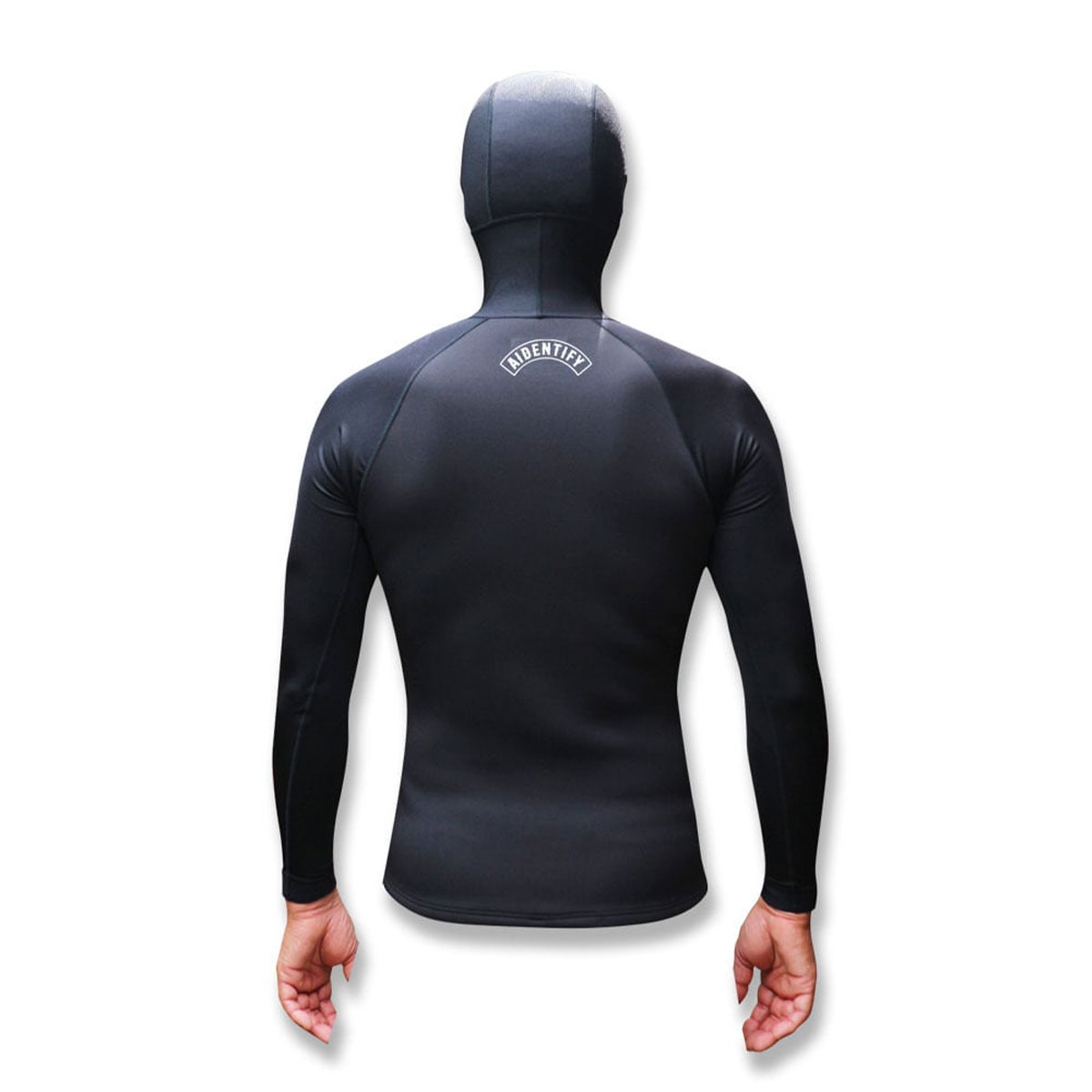 ǥƥե åȥ Ĺµ åѡ  1.5mm HOODY TAPPER  ադ UPF50+ ֥å L  ͵ AIDENTIFYAT-JKT-07