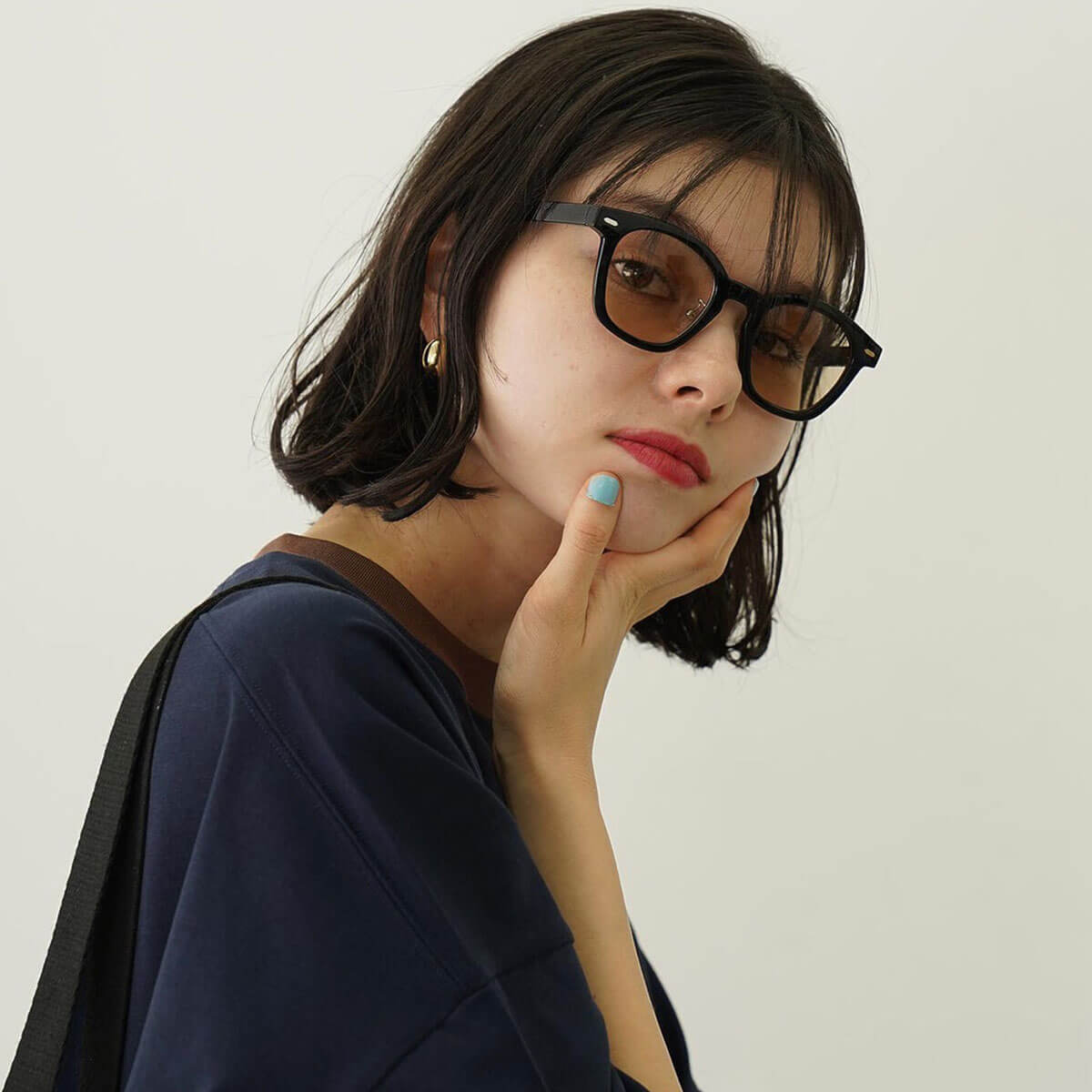 ��30%OFF ���ꥢ��󥹥�����ۥߥ륯�ե��� ���󥰥饹 ��ǥ����� ���� �������դ� ������������ȥ�ե졼�� �͵� �������� �֥��� | MILKFED. LOGO WELLINGTON SUNGLASSES��103252054003��