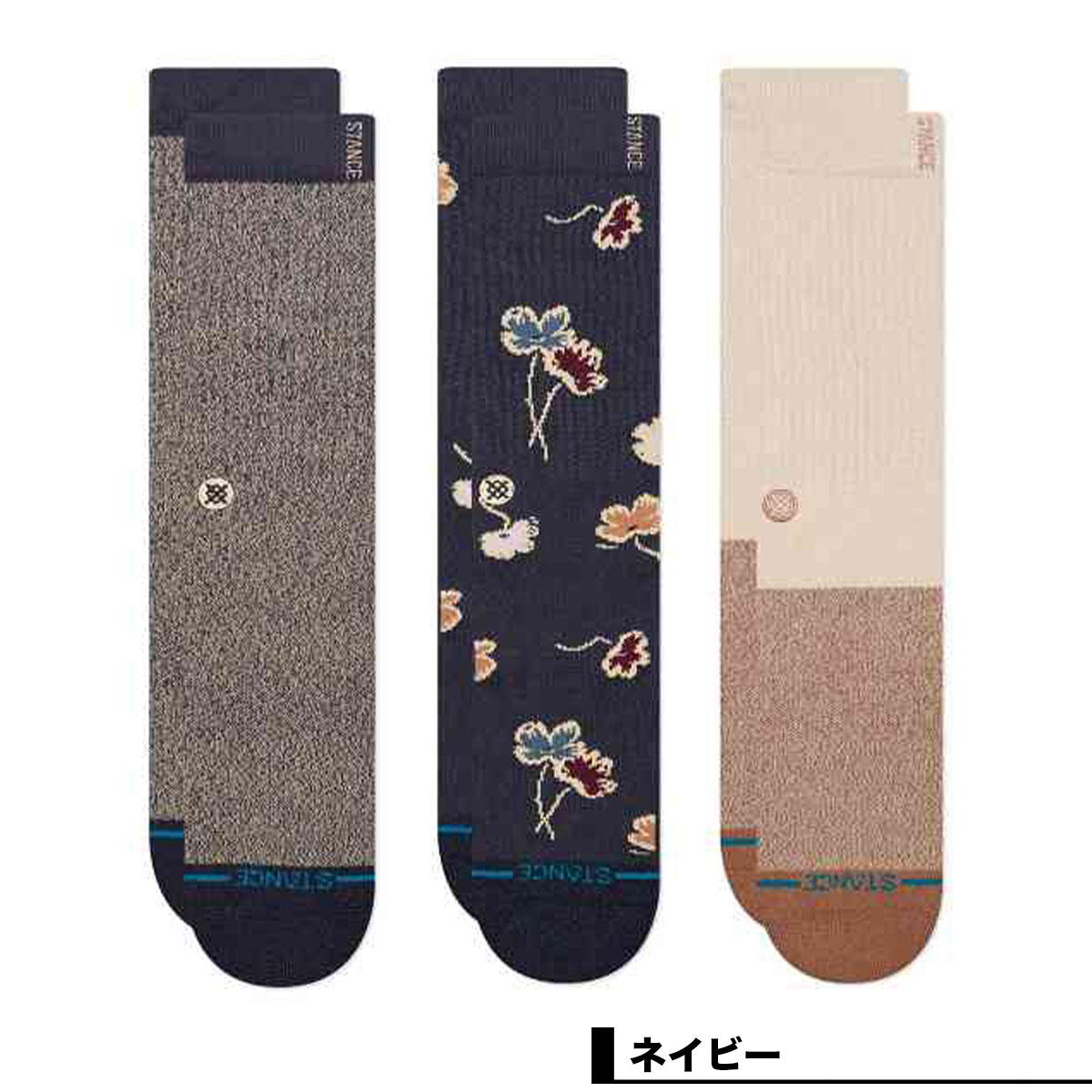 STANCE | BOTANICAL BLISS 3 PACK��A556D25BTB��