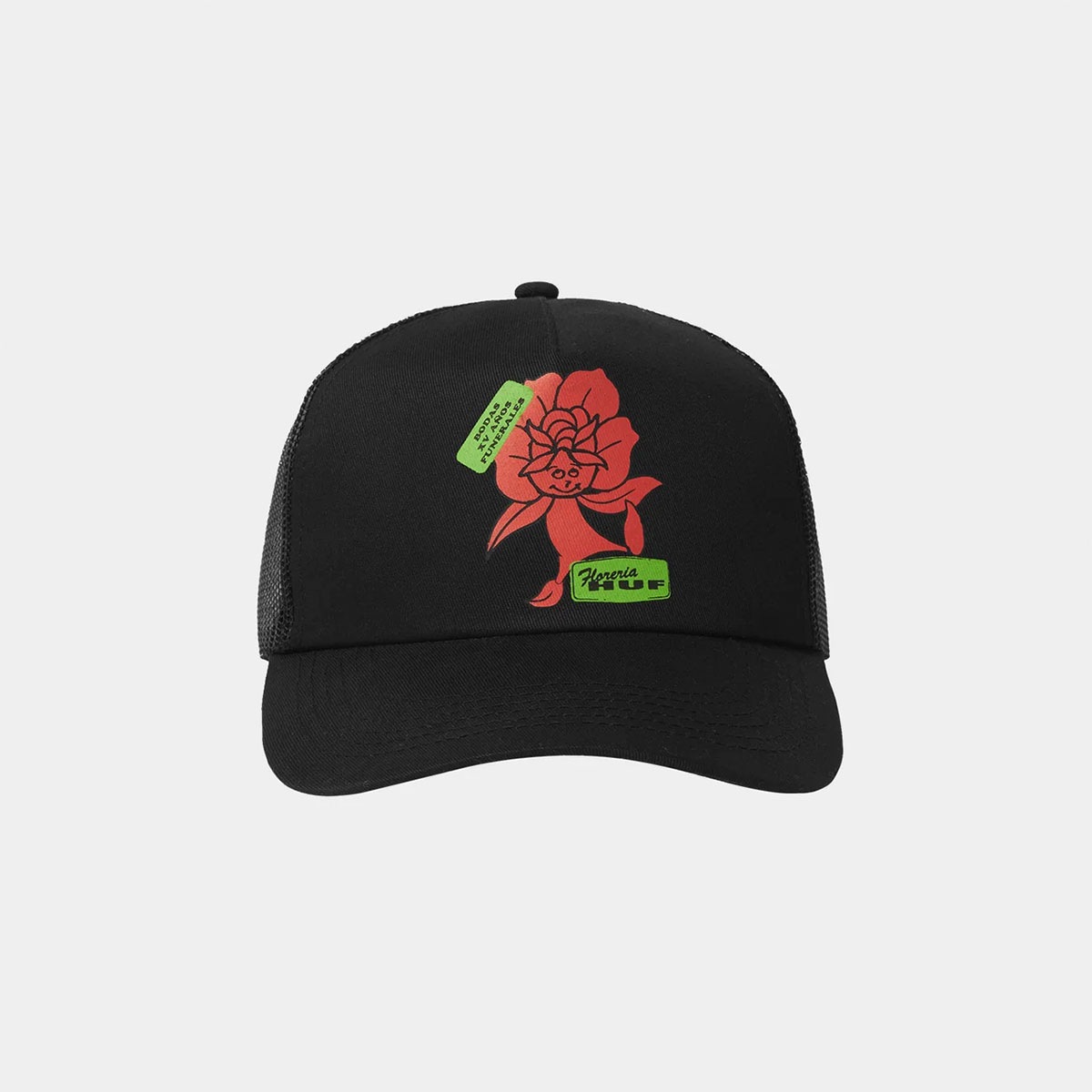 HUF   | FLOWER DISTRICT TRUCKER HAT��HT00975��