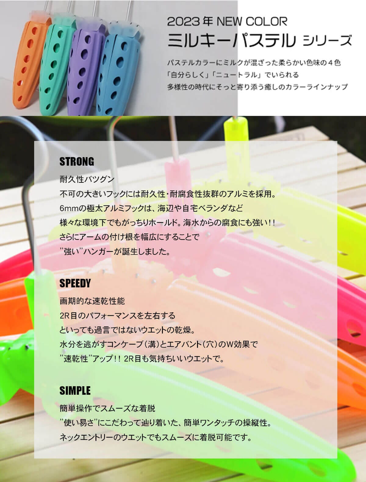 R2 åȥĥϥ󥬡 åȥ ޤꤿ߼ ѥϥ󥬡  Made in japan Ǽ ݴ  ɻ եܡ | WETSUITS HANGER MPS