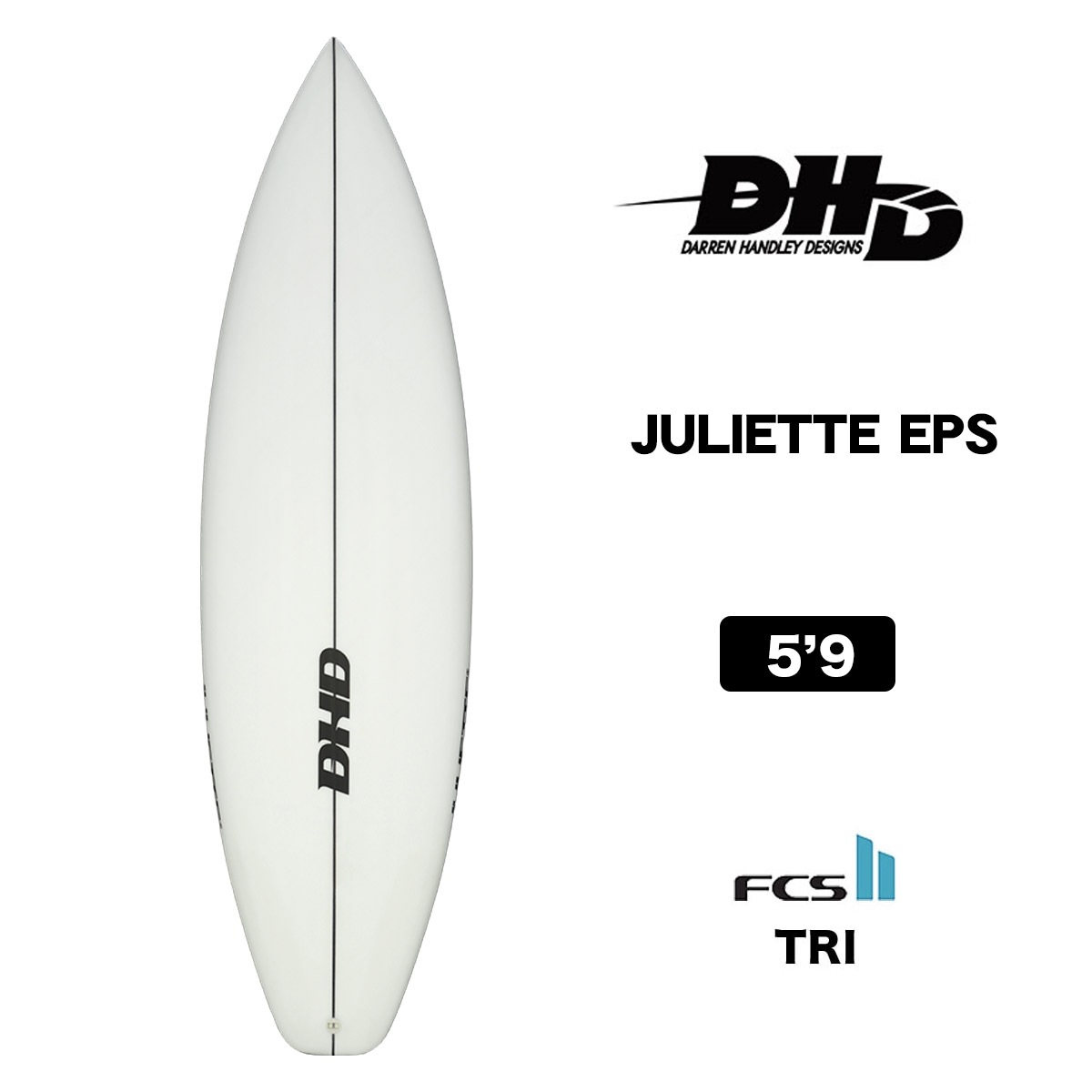 dhd �����եܡ��� ���硼�ȥܡ��� 5'9 �����ϥ�ɥ졼�ǥ����� ����ꥨ�å� �����ԡ����� DHD JULIETTE EPS �����ե��� FCS2 TRI ���ꥢ 5.9��EPS��