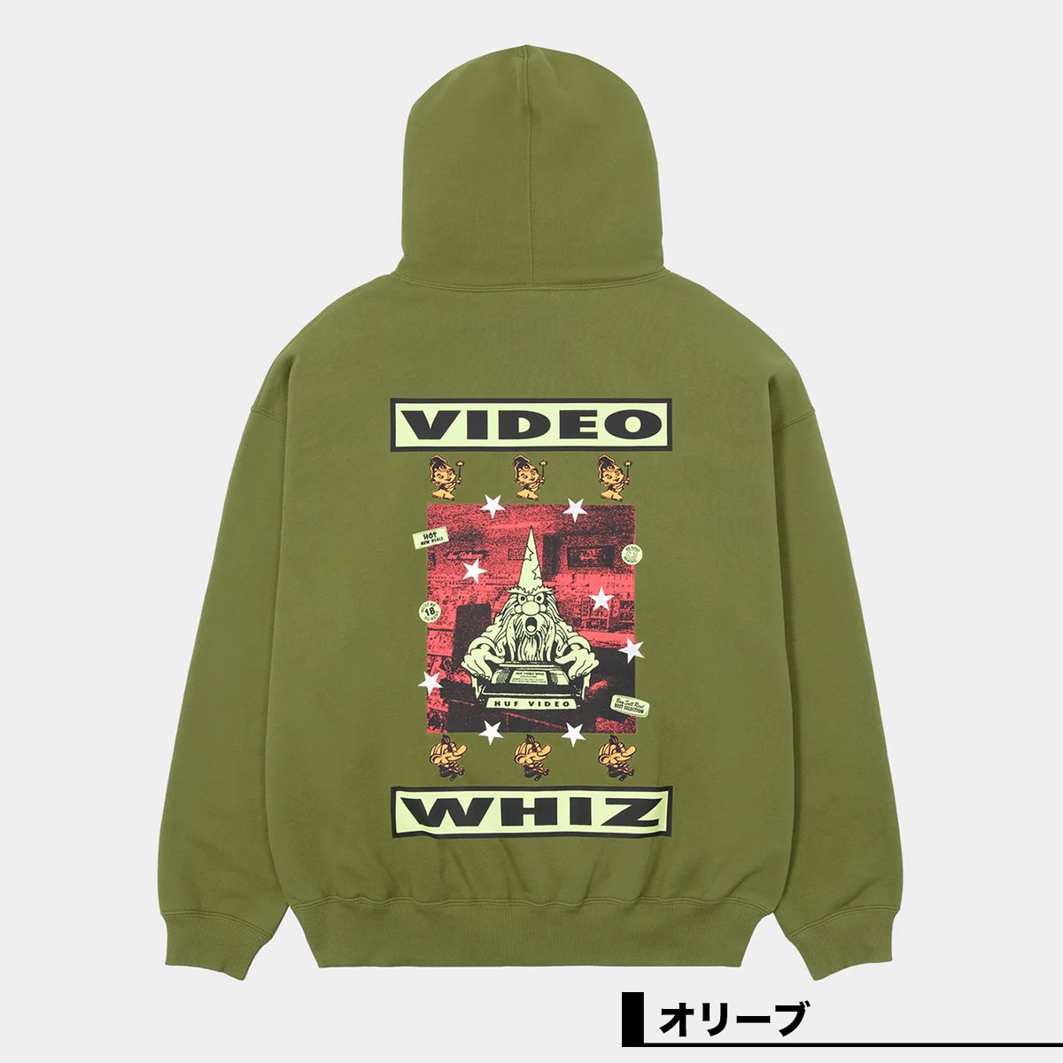 HUF   | VIDEO GENIE HOODIE��PF00840��