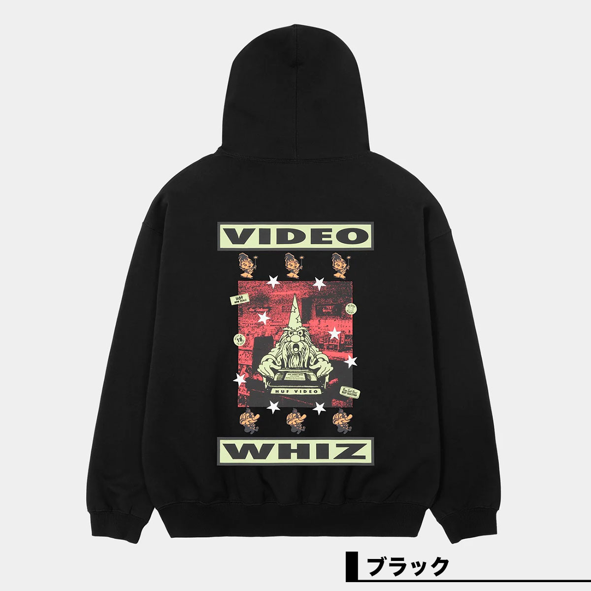 HUF   | VIDEO GENIE HOODIE��PF00840��