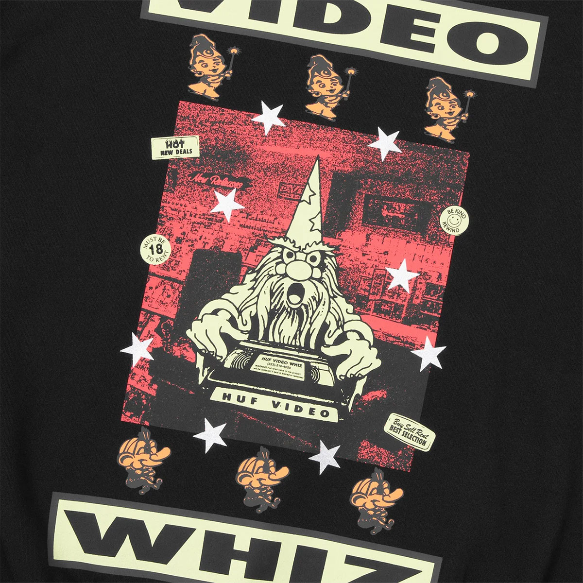 HUF   | VIDEO GENIE HOODIE��PF00840��