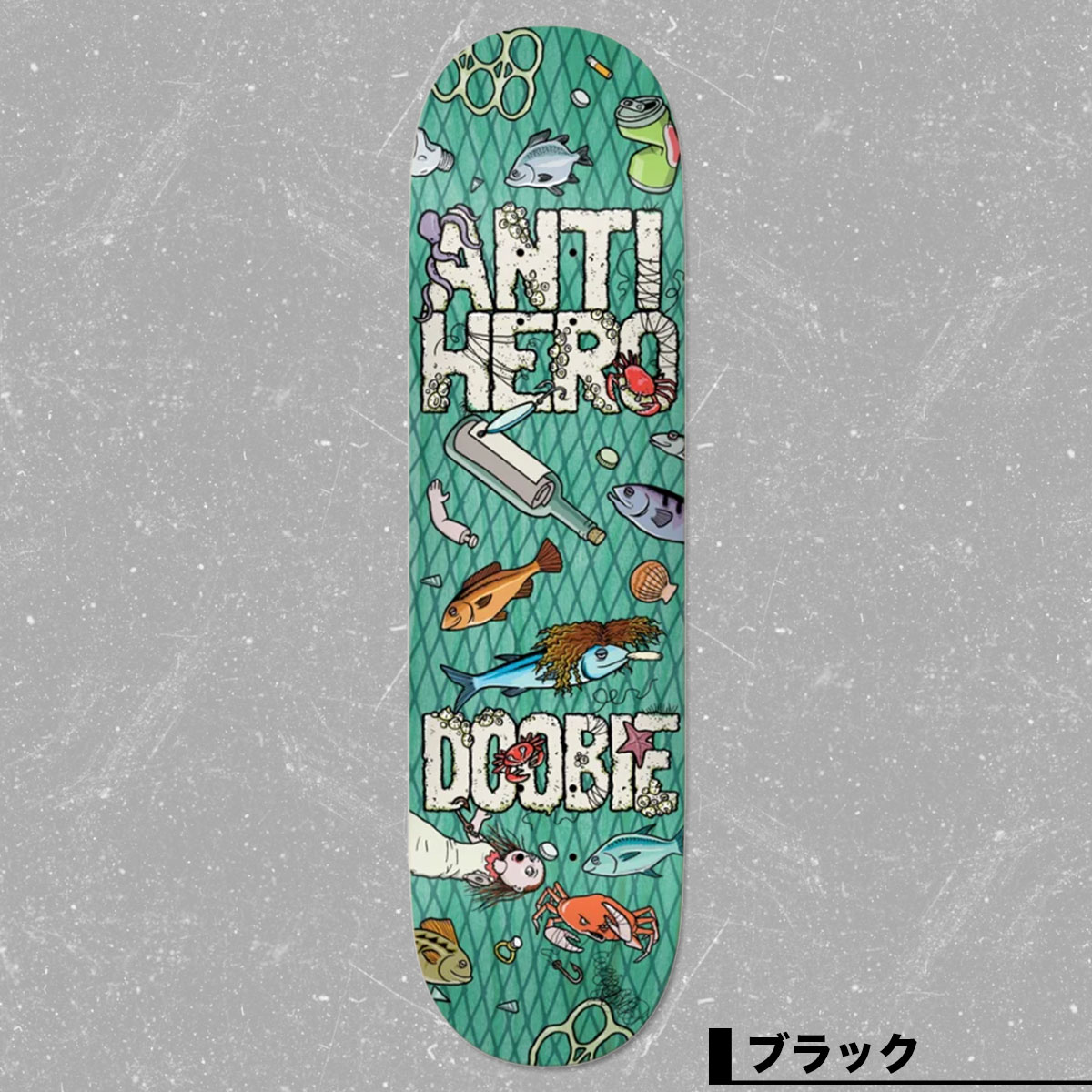 ������ҡ����� �������ȥܡ��� �����ܡ� �ǥå� �֥�å� 8.5inc �������ȥǥå� ���󥿥� �͵��֥��� ANTI HERO |  DOOBIE CATCH OF THE DAY��10020824VP09��