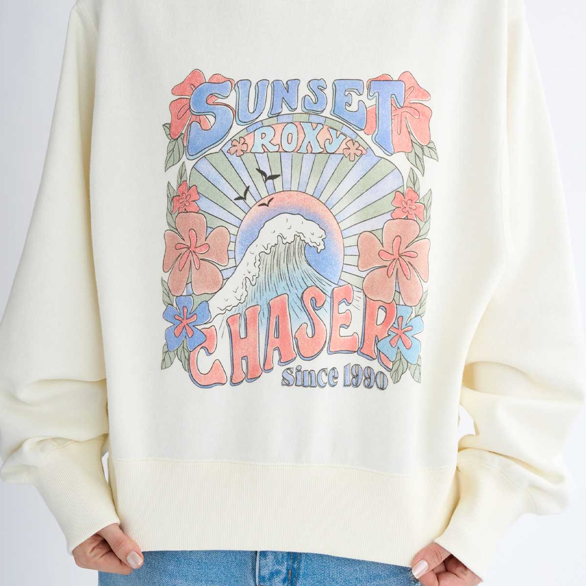 ��20%OFF ���ե�����ۥ������� ��ǥ����� �������åȥȥ졼�ʡ� Ĺµ�ȥåץ� ������ơ����� 2�� M L �����ե��� ���Ρ� �͵��֥��� ROXY ���� 2025 ���� | SUNSET CHASER��RPO254030��