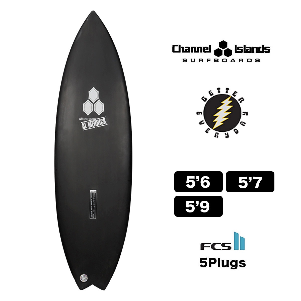 �ڥ�����ۥ���ͥ륢����� �����եܡ��� �٥������֥�ǡ� ���������ܥ�ƥå� ���硼�ȥܡ��� 5.6 5.7 5.9 ������å� FCS2 �����ե��� 5plugs �����ͥ� �͵���ǥ� Channel Islands surfboard | BETTER EVERYDAY Eco Carbon Tech ECT 5'6 5'7 5'9��PU��