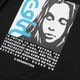 X-GIRL  | SIDE LOGO FACE LABEL S/S TEE��105262011025��