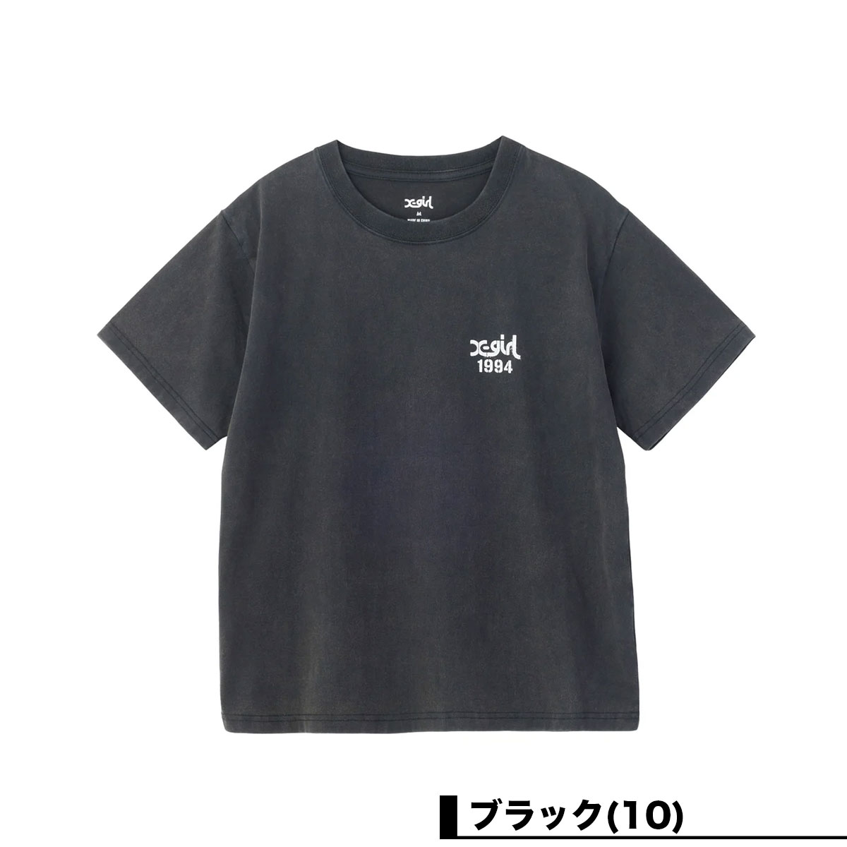 X-GIRL | FADED STENCIL LOGO S/S TEE��105263011013��