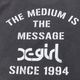 X-GIRL | FADED STENCIL LOGO S/S TEE��105263011013��
