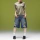 X-GIRL | FADED STENCIL LOGO S/S TEE��105263011013��
