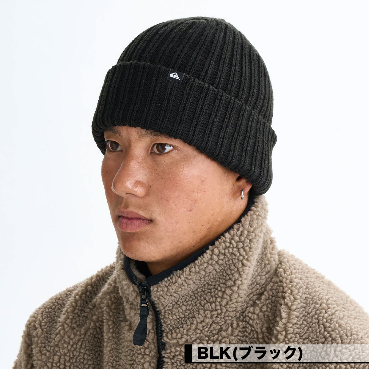 QUIKSILVER �����å�����С� ��� �˥å�˹ �ӡ��ˡ� ˹�� ���� ���� ����ץ� ��3�� �����ե��� �͵��֥��� ���� ���� | WR RIB KNIT BEANIE��QBE254303��