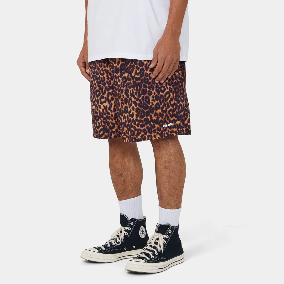 HUF  | 89 PRINTED EASY SHORT��PT00391��