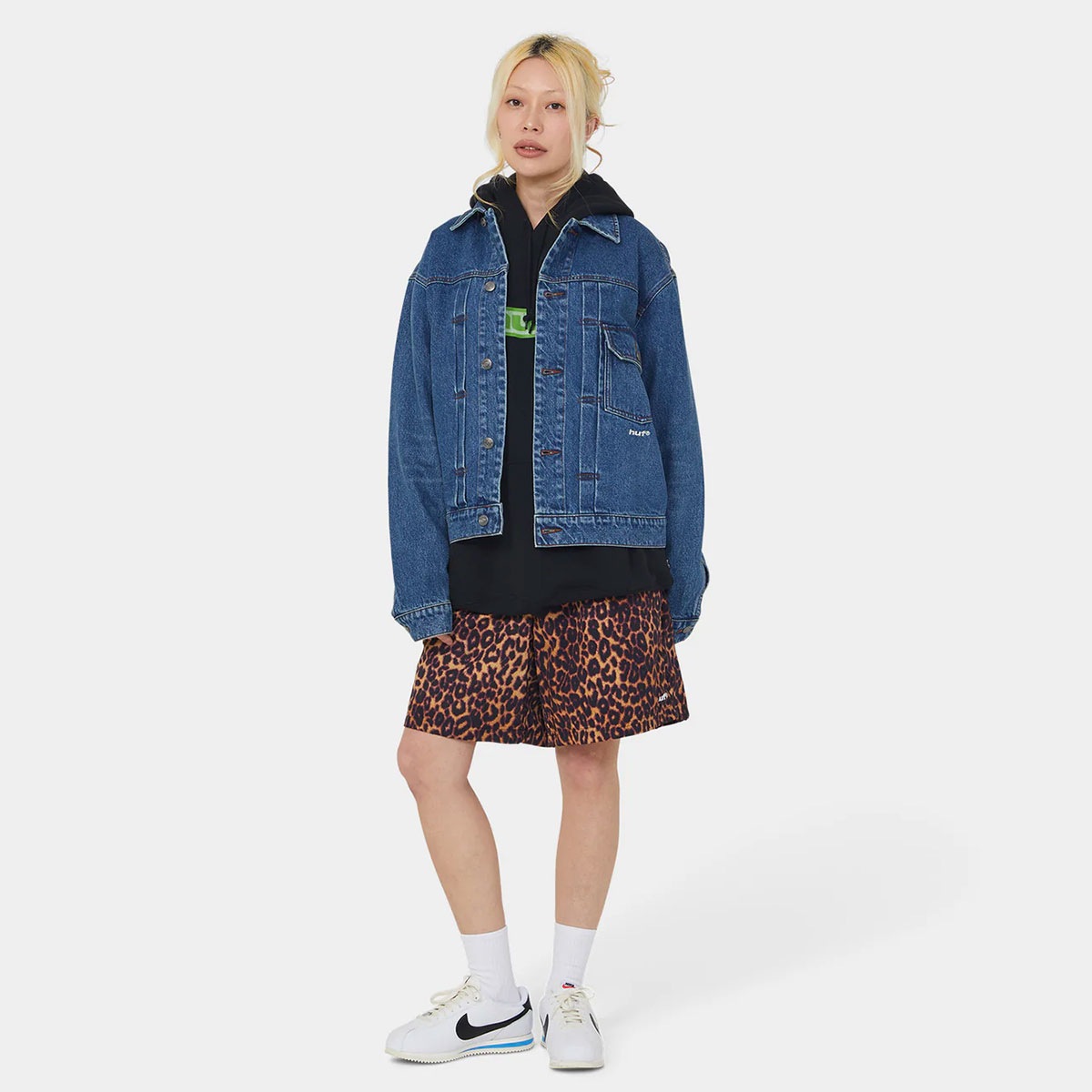 HUF  | 89 PRINTED EASY SHORT��PT00391��