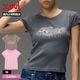 ���å��������� Ⱦµ T����� �ȥåץ� ����ѥ��� ���� �饤�󥹥ȡ��� ��� ��3�� M ���ȥ꡼�ȿ͵��֥��� X-GIRL ���� 2026 | FADED DROP RHINESTONE LOGO S/S BABY TEE��105263011014��