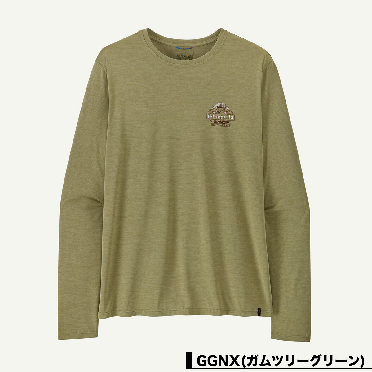 Patagonia �ѥ����˥� ��� ĹµT����� ����T �ȥåץ� ®�� ���� �ۼ�ȯ�� �ɽ��ù� �̺� M L �����ե��� ���ȥ꡼�� �����ȥɥ� �͵��֥��� ���� 2026 ���� | Men's Long-Sleeved Capilene Cool Daily Shirt - Great Waves��45494��