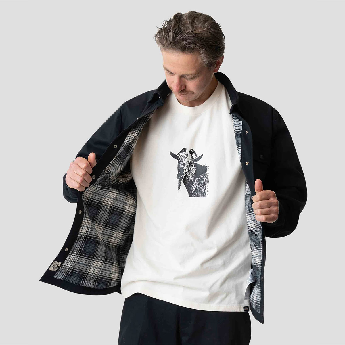 DICKIES �ǥ��å�����  �������ȥܡ��ǥ��� ��� ���㥱�å� ����� ���㥱�å� �ޥ���������������� ���������� �֥��� | MA LINED SHACKET��DK0A8673��