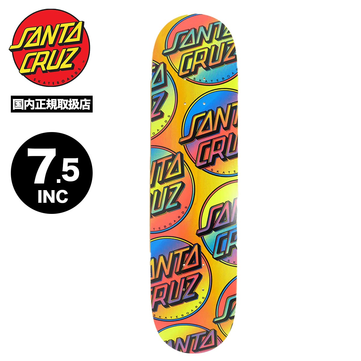���󥿥��롼�� �������ȥܡ��� �ǥå� �����ܡ� ���� 7.5 inc �ޥ�����顼 ���å� �Ҷ� �������ȥǥå� �͵� �֥��� SANTA CRUZ  | CONTRA DOT��31021744��