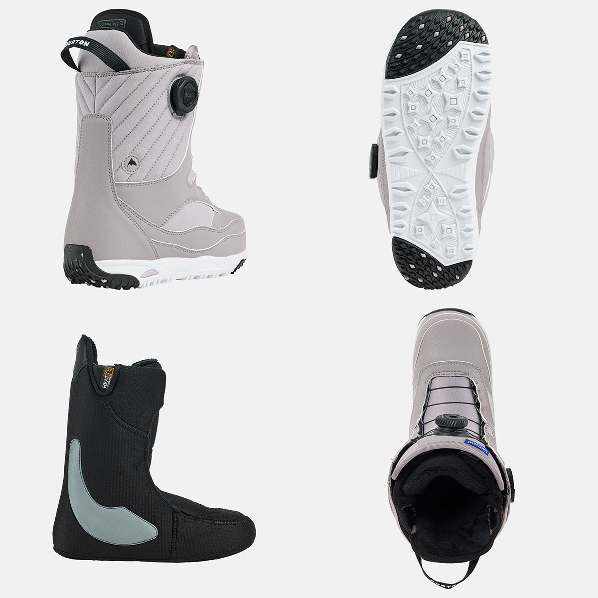 �ڥ��Ρ��������BURTON �С��ȥ� ���Ρ��ܡ��ɥ֡��� ������� �饤��饤�� BOA �磻�� ��ǥ����� ��3�� 24.0 25.0 26.0cm ���Υܡ� �͵� �֥��� ���� | LIMELIGHT BOA BOOTS��W26JP-150871��