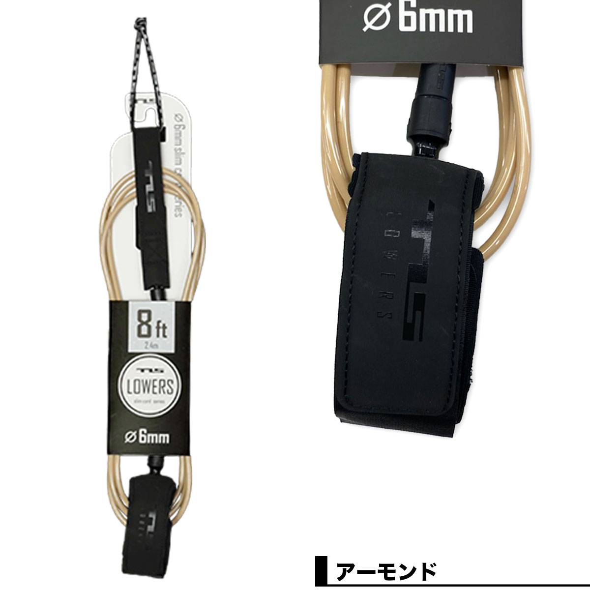 �ġ��륹 �ȥ����륹 �����եܡ��� �꡼���女���� ����� ­���� 8ft 6mm TLS �����ե��� ��ʪ �͵��֥��� TOOLS 2026 ���� |  LOWERS 6mm LEASH��6638��