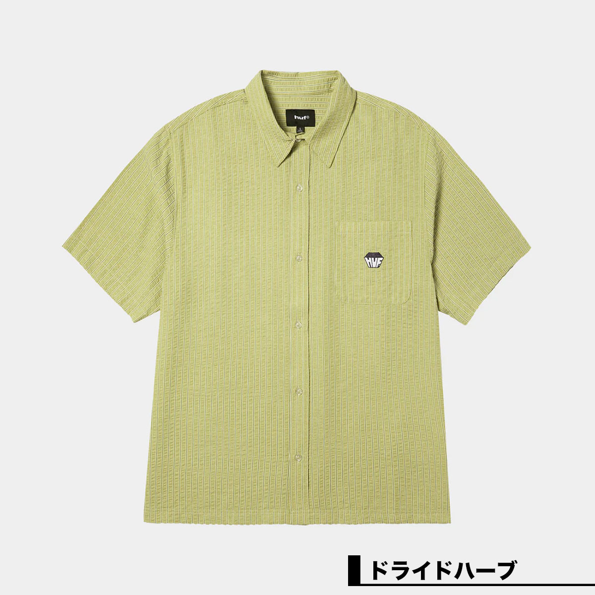 HUF  | BIG BLOCK STRIPED SHIRT��BU00268��