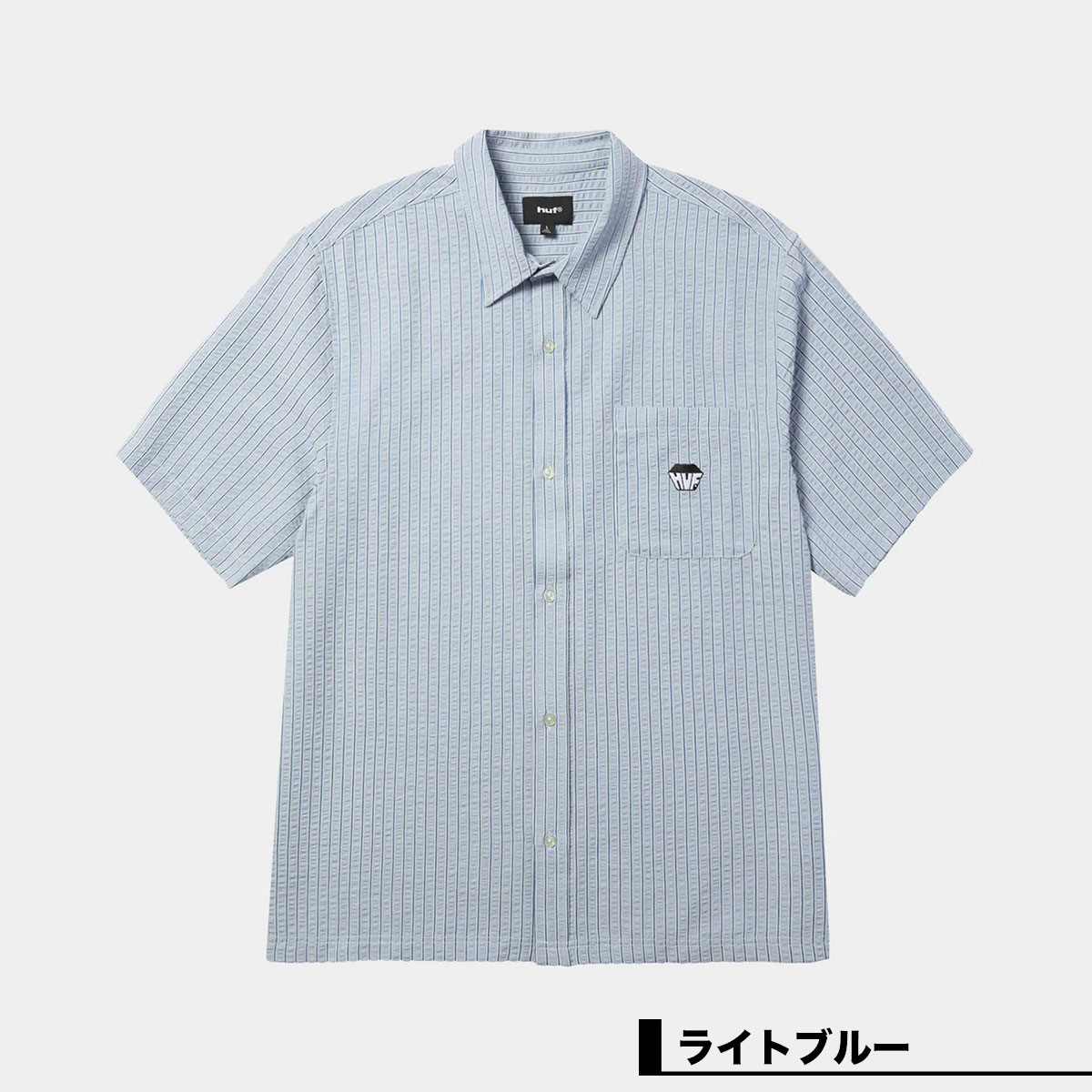 HUF  | BIG BLOCK STRIPED SHIRT��BU00268��