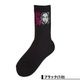 X-GIRL  | SIDE LOGO FACE RIBBED SOCKS��105262054007��