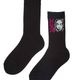 X-GIRL  | SIDE LOGO FACE RIBBED SOCKS��105262054007��