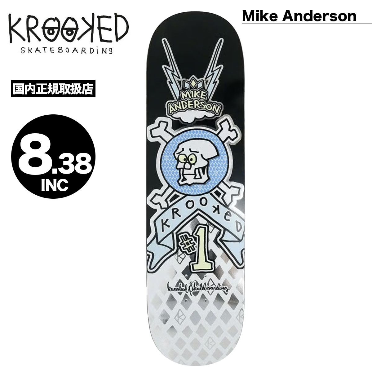 KROOKED | Mike Anderson Redux Deck 8.38inc��MANDERSON-1��