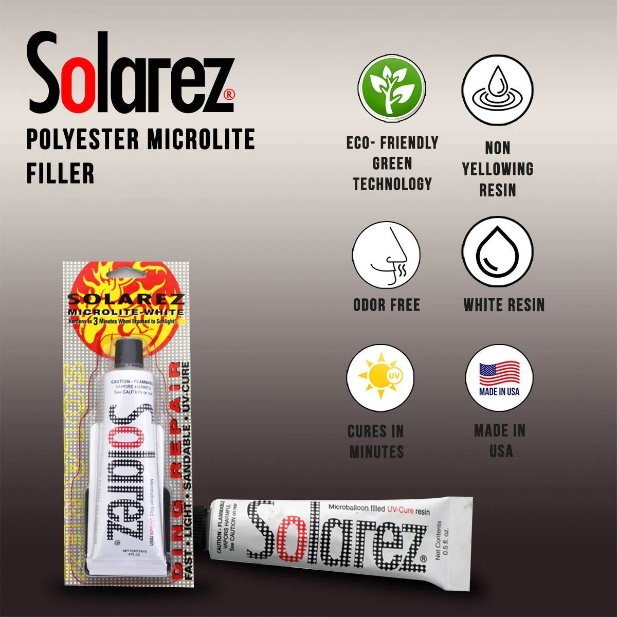 WAHOO  | SOLAREZ MICROLITE-WHITE MINI  0.5oz��130201��